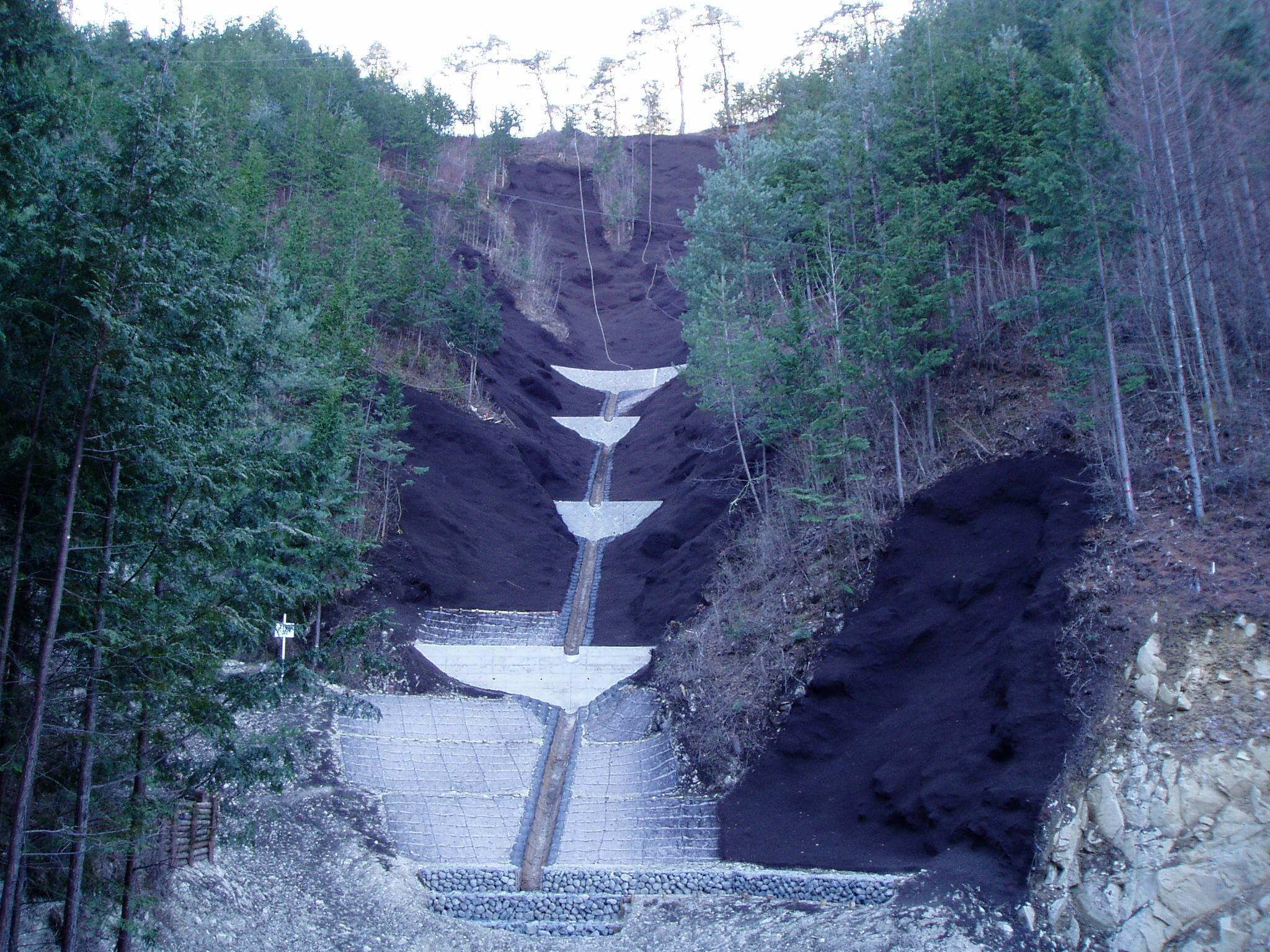 荒川左岸復旧治山工事