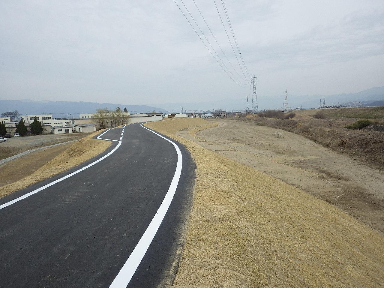 鎌田川河川工事