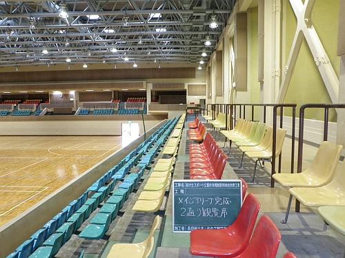 緑が丘スポーツ公園体育館耐震補強改修工事