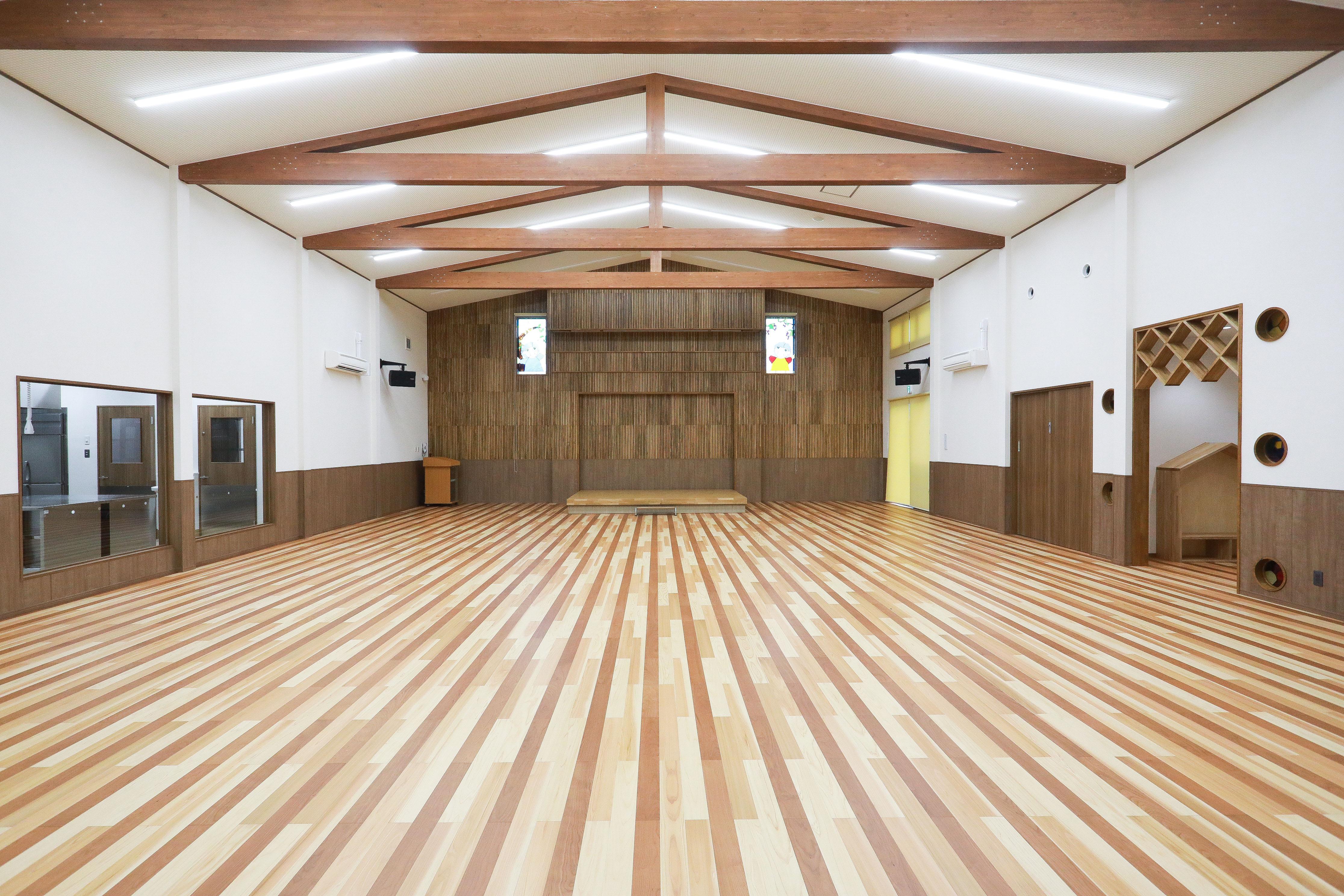 幼保連携型認定こども園山梨英和大学ﾀﾞｸﾞﾗｽこども園新築工事