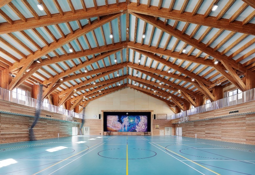 身延中学校新校舎建設工事