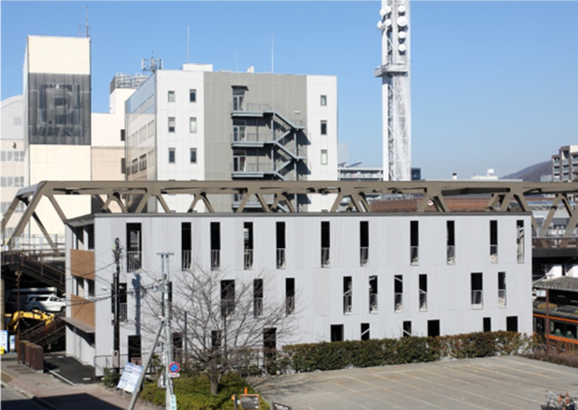 （仮称）甲府市甲府駅南口第２自転車駐車場建設（建築主体）工事